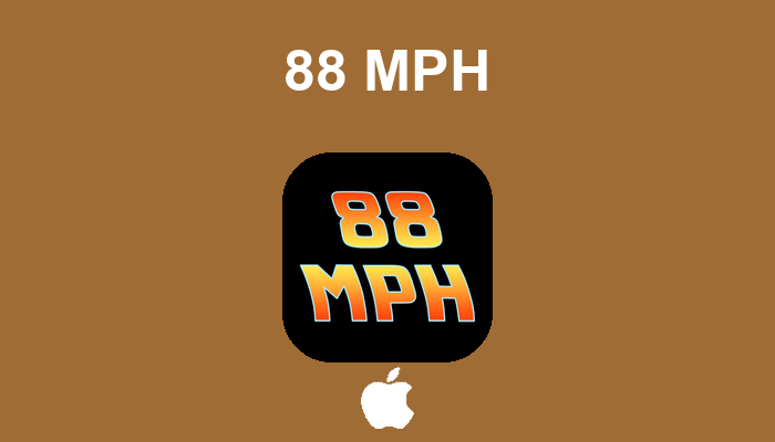 88 MPH - DeLorean compteur — application iPhone