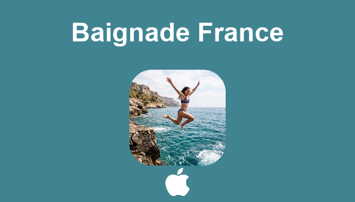 Baignade France, Wild Swimming — application iPhone