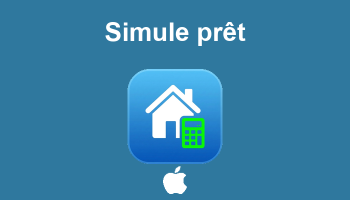 Simule prêt, comparer offre — application iPhone